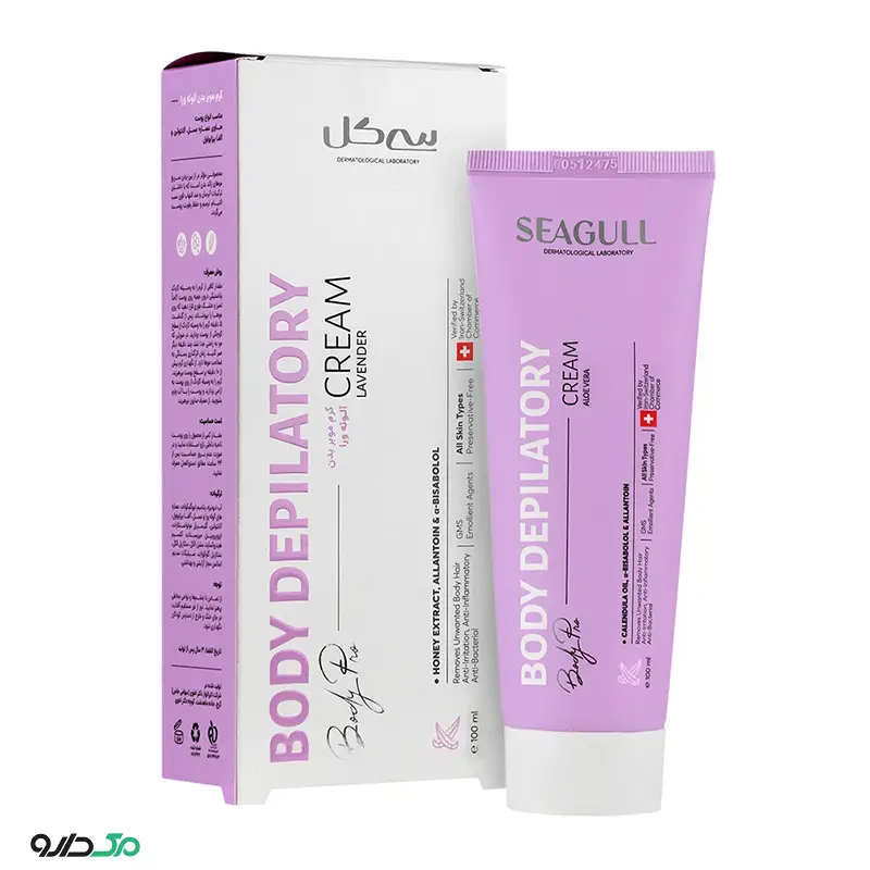 کرم موبر بدن حاوی آلوئه ورا سی گل